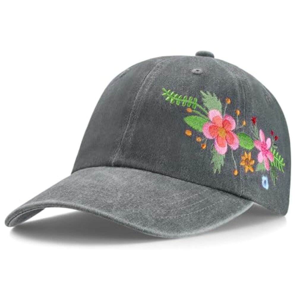 Embroidered Baseball Cap Adjustable Soft Breathab… - image 2